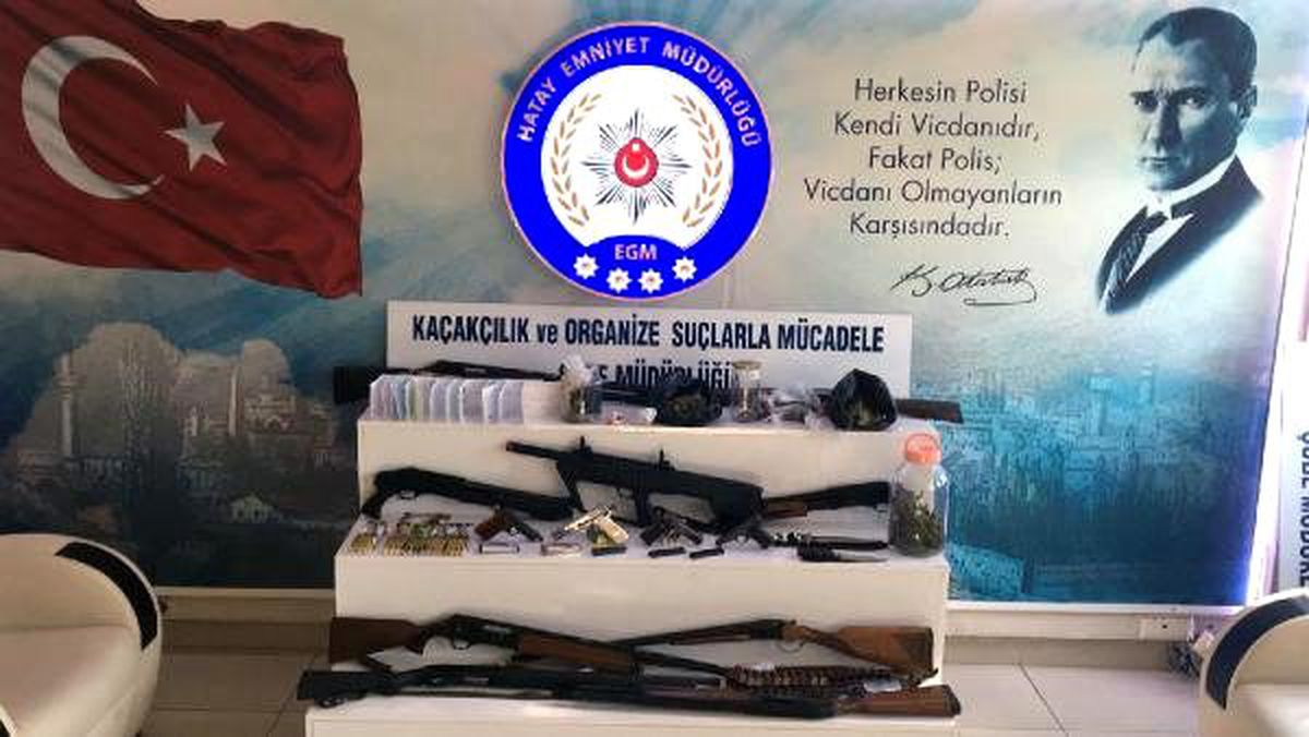 Hatay\'da suç örgütüne operasyon: 19 gözaltı