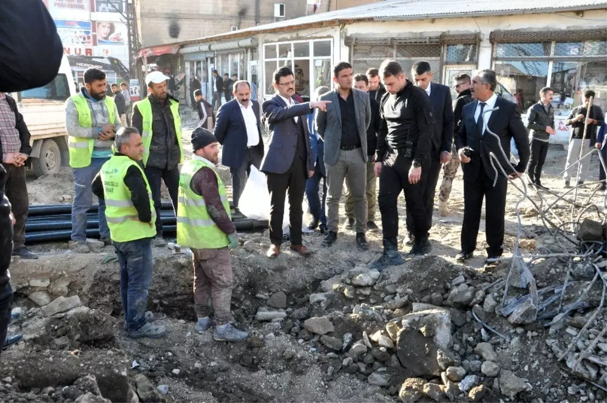 Kaymakam Doğramacı çalışmaları denetledi