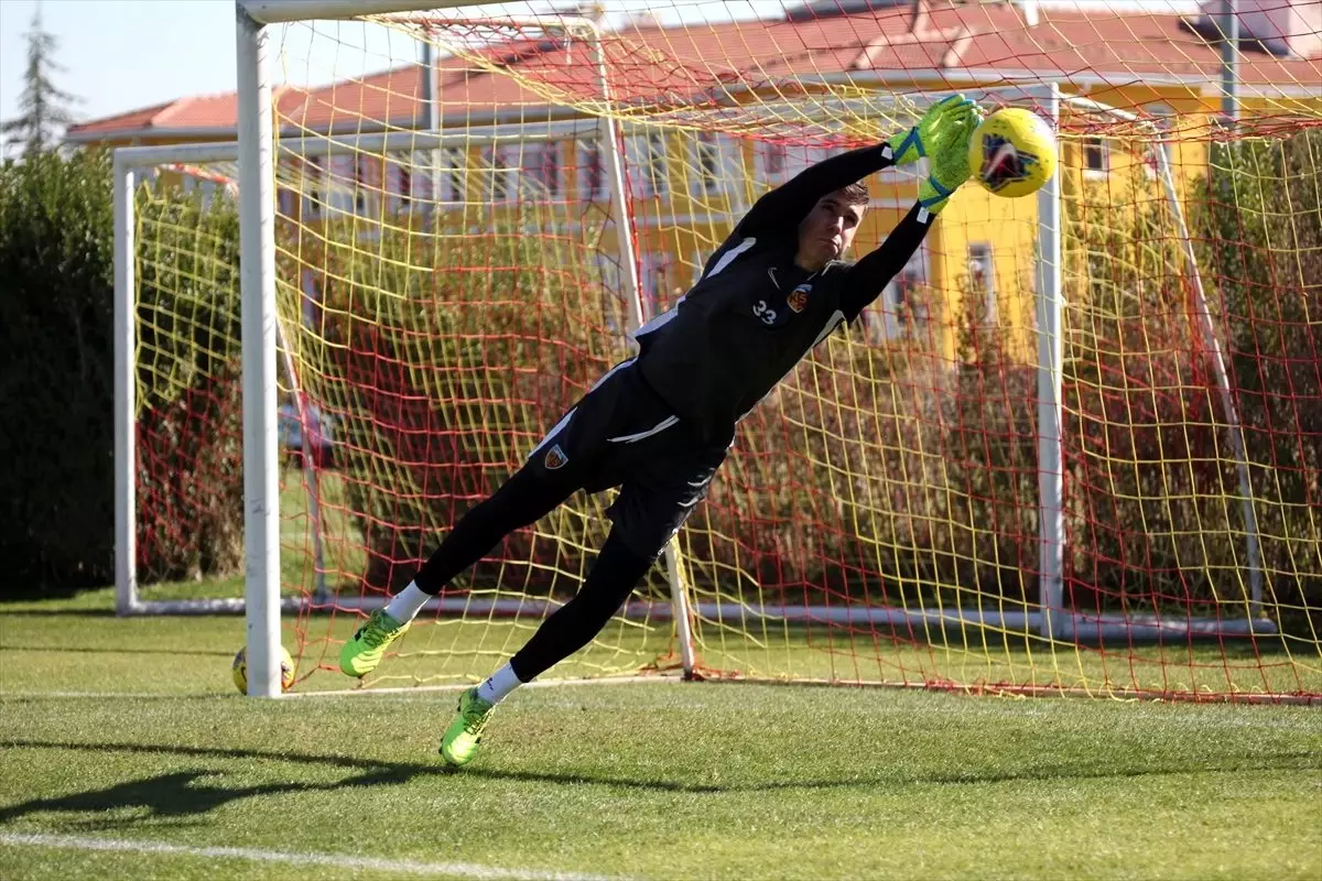 Kayserispor, Gençlerbirliği maçı hazırlıklarını sürdürdü