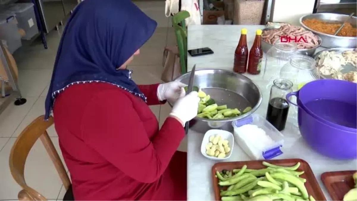 Malatya-üzüm pekmezli turşu ilgi görüyor -