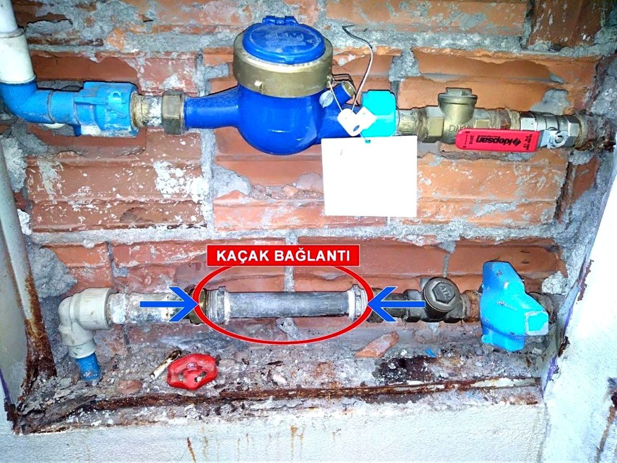 MESKİ, kaçak su kullananlara göz açtırmıyor