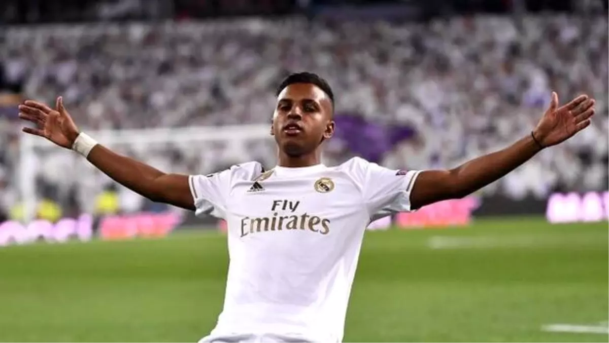 Real Madrid\'in genç yıldızı Rodrygo tarihe geçti