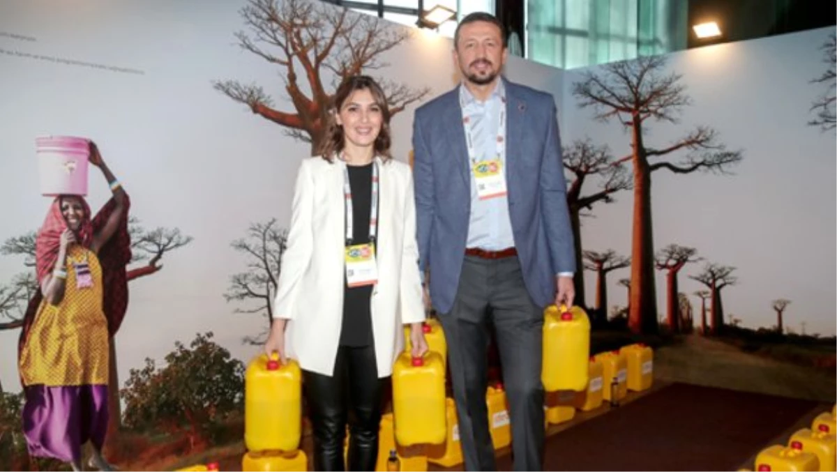 TBF Başkanı Hidayet Türkoğlu, su için yürüdü!