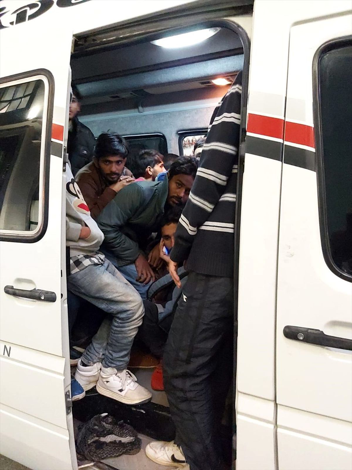 Yasa dışı göç yolculuğu Ankara\'da son buldu