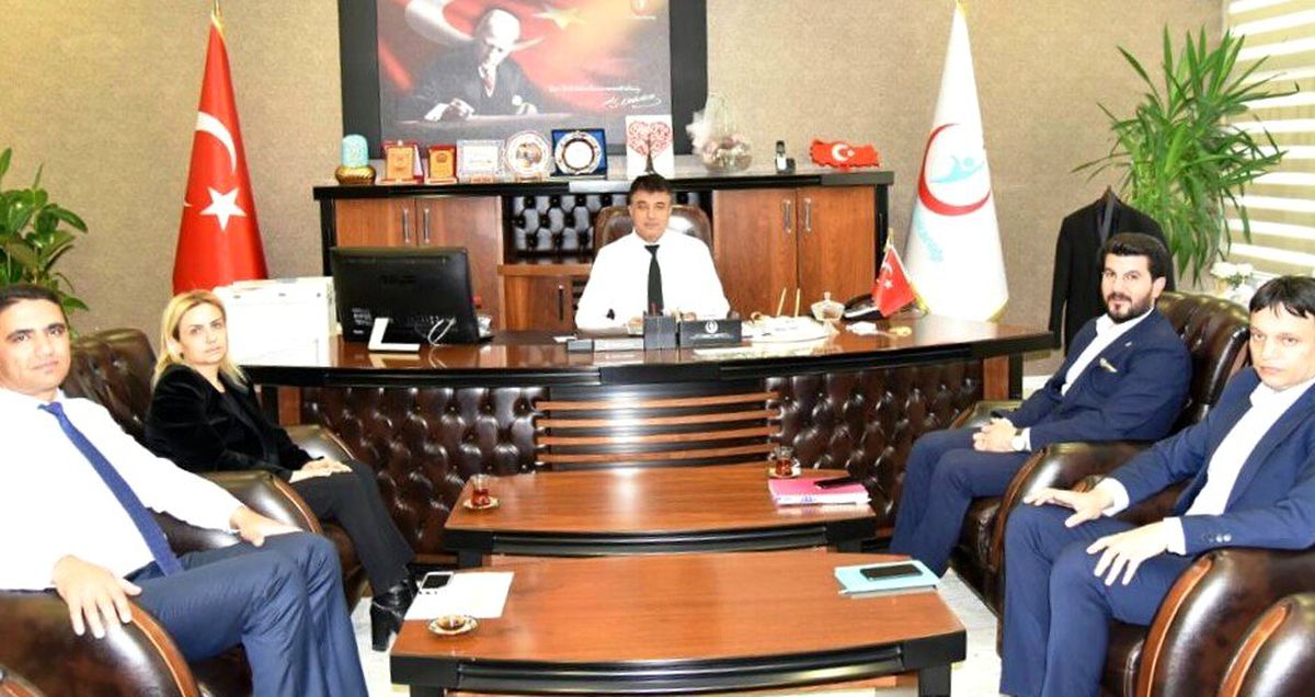 AK Parti\'li Sağlam\'dan Müdür Sünnetçioğlu\'na ziyaret