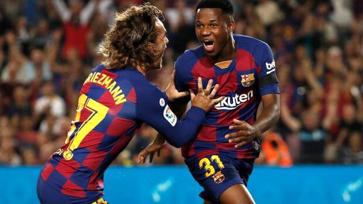 Ansu Fati: \'Umarım hep Barça\'da kalırım\'