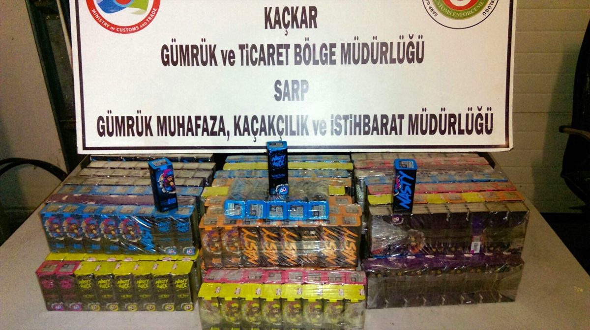 Artvin\'de gümrük kaçağı elektronik sigara filtresi ele geçirildi