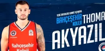 Bahçeşehir Koleji, Thomas Akyazılı'yı transfer etti