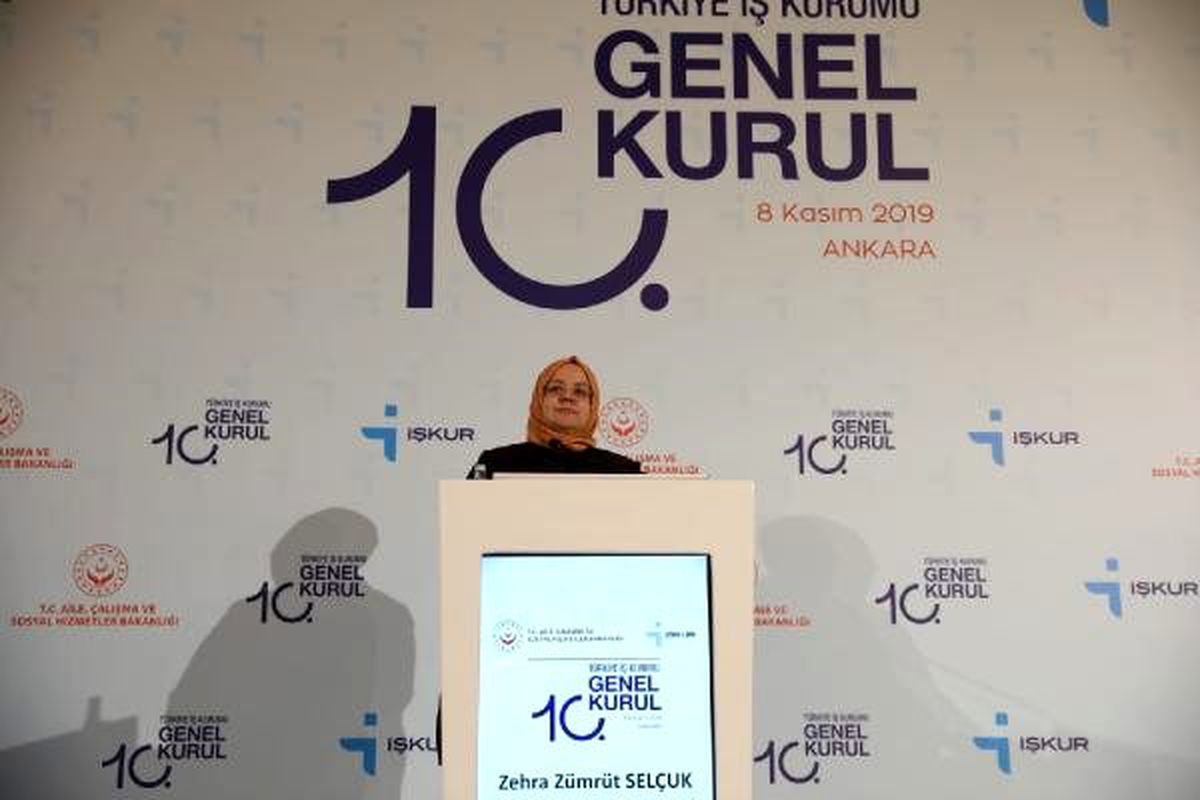 Bakan Selçuk: 2019\'da 418 bin kadını işe yerleştirdik