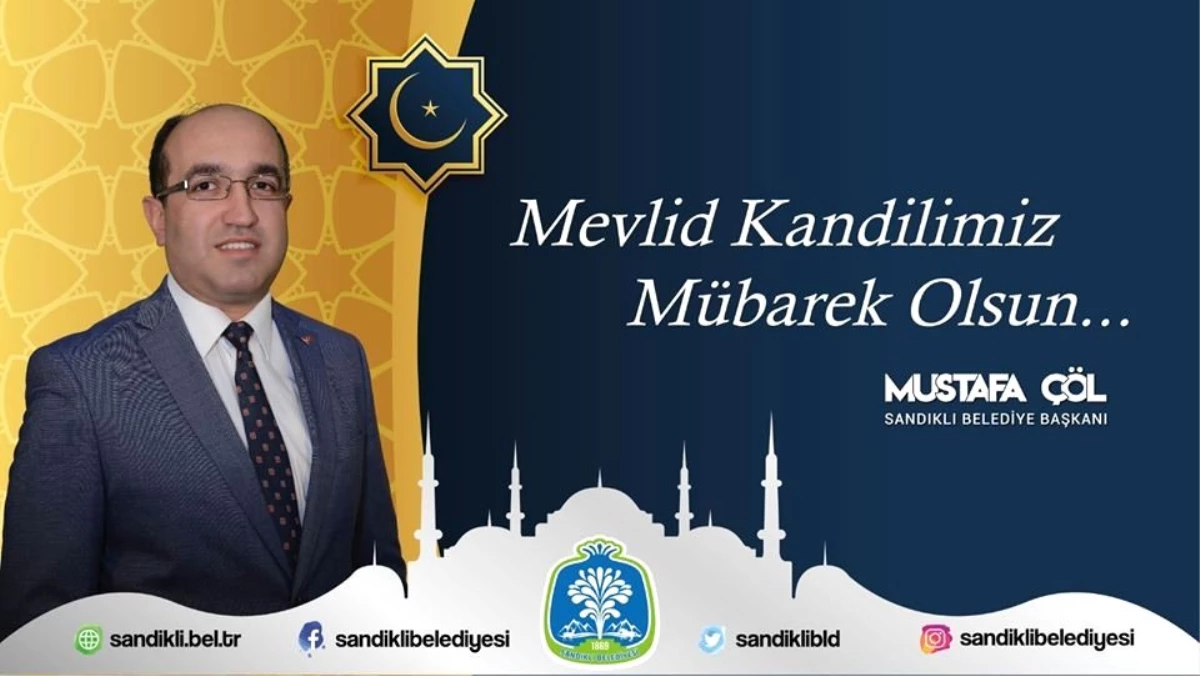 Başkan Mustafa Çöl\'den Mevlid Kandili mesajı