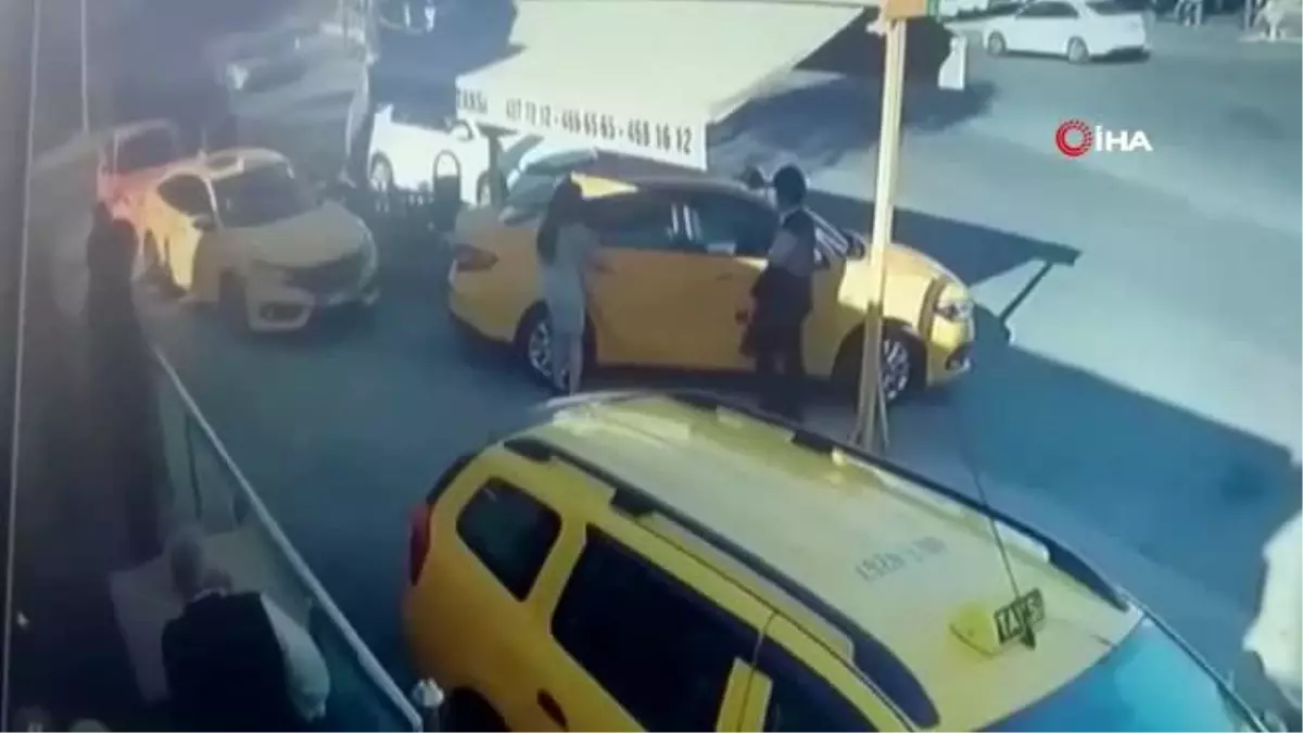 Başkent\'te Japon kadından erkek arkadaşına şiddet kamerada