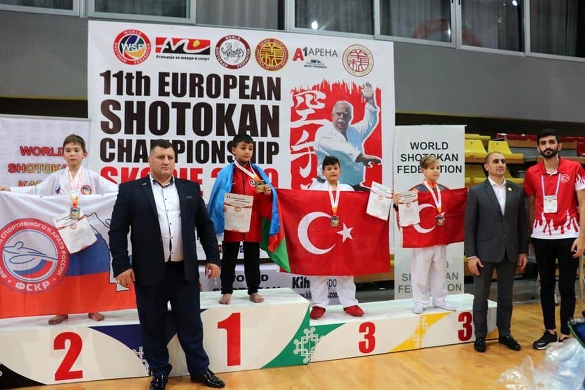 Çan Belediyesi Karate Kulübü Avrupa\'da ödüle doymuyor