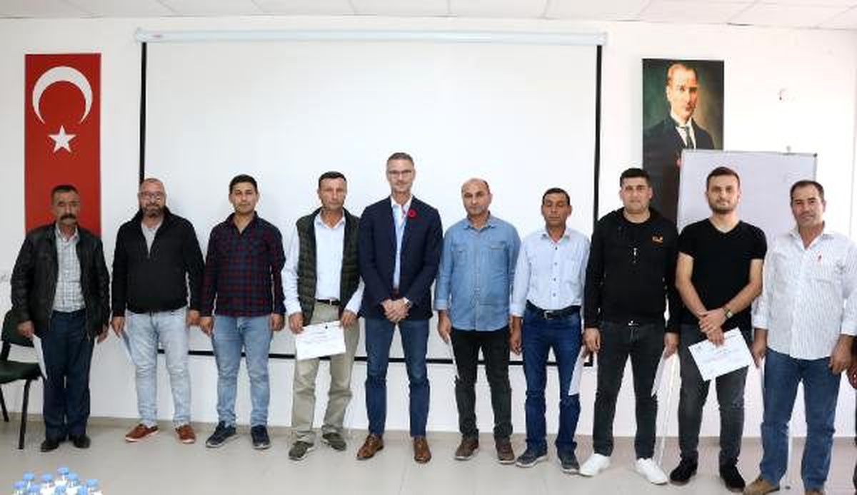 Doğu Biga Madencilik\'te 30 çalışana eğitim sertifikası