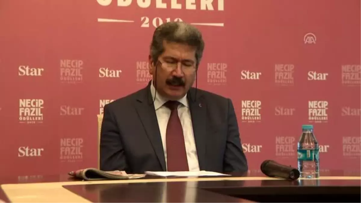 Necip Fazıl Ödülleri 2019 açıklandı