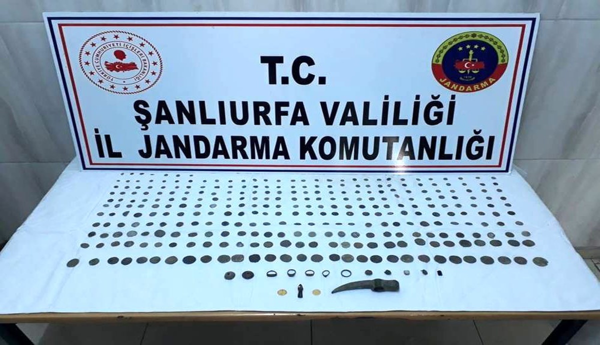 Şanlıurfa\'da 333 adet tarihi eser ele geçirildi