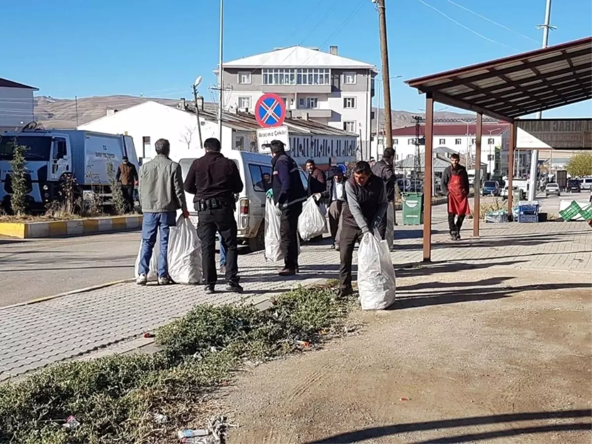 Saray Belediyesinden çevre temizliği