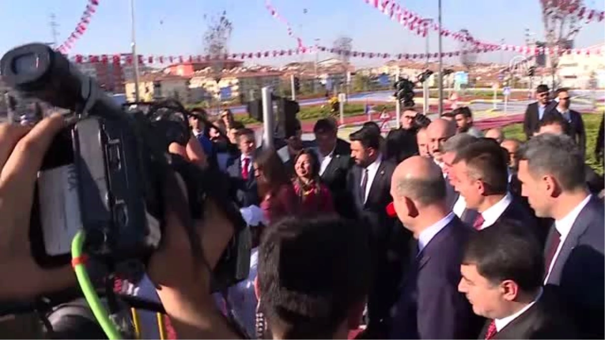 Soylu, Altındağ Belediyesi Çocuk Trafik Eğitim Merkezi Açılış Töreni\'ne katıldı