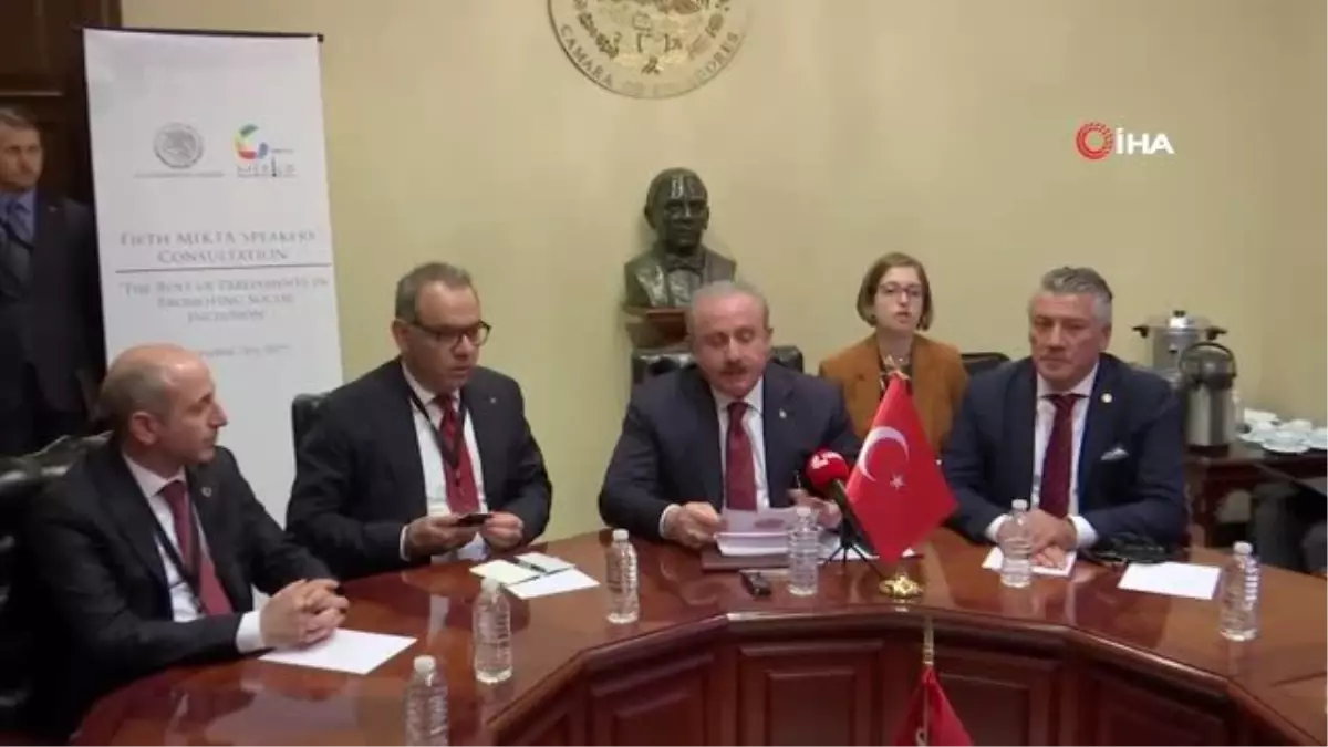 TBMM Başkanı Şentop, Güney Kore ve Endonezya\'da FETÖ\'nün faaliyetlerine son verilmesini istedi-...