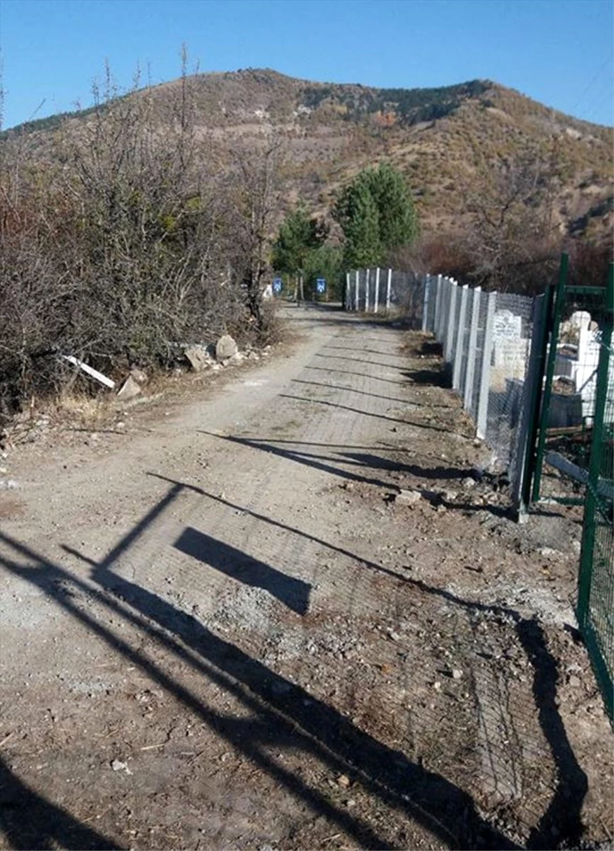 Beypazarı\'nda Karaşar Mahallesi mezarlığı genişletildi