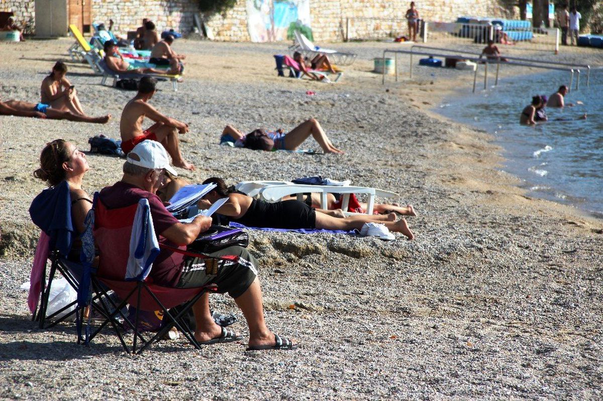 Bodrum\'da Kasım ayında deniz keyfi