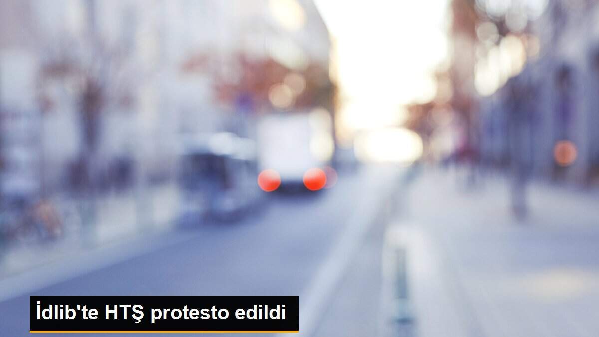 İdlib\'te HTŞ protesto edildi