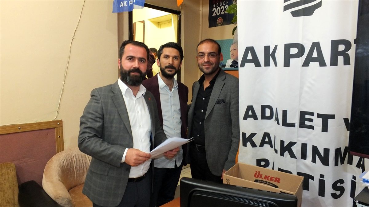 Keban AK Parti İlçe Başkanlığında temayül yoklaması