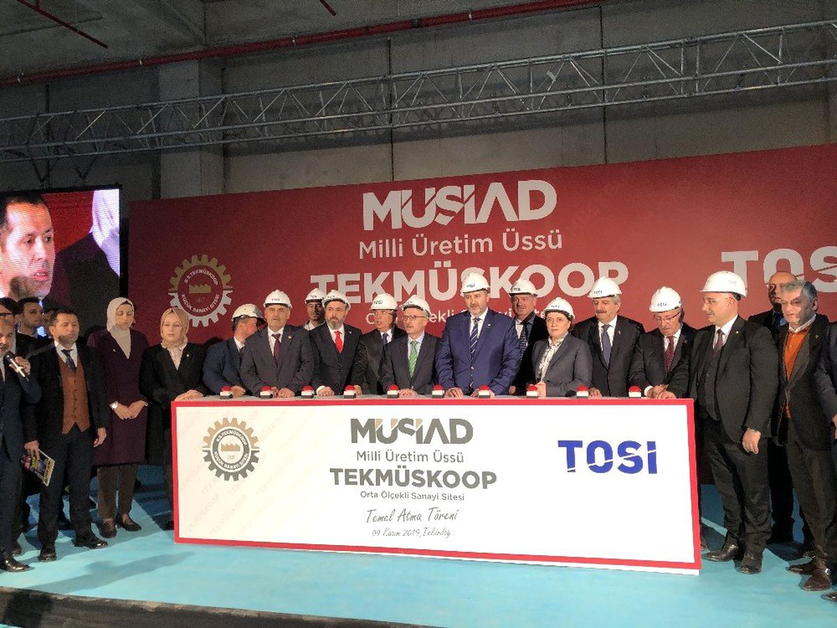 Milli Üretim Üssü\'nün temeli atıldı