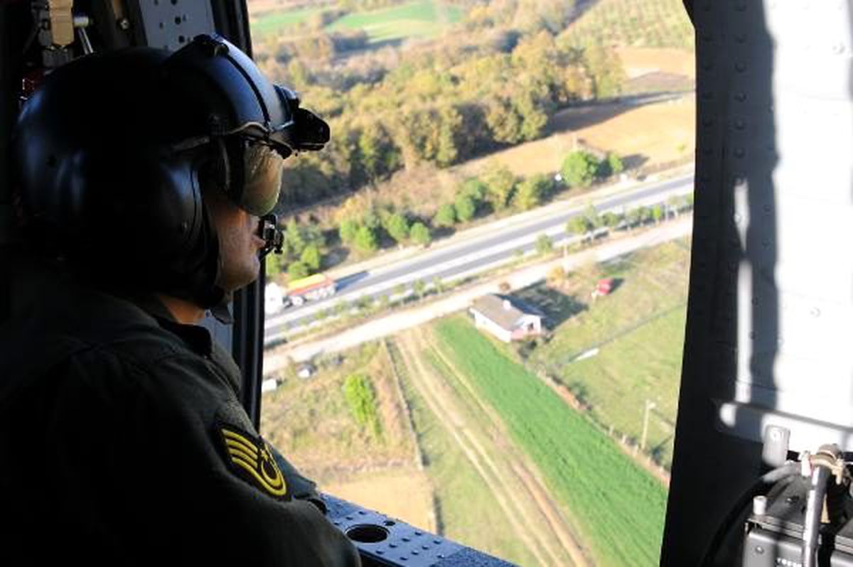 \'Ölüm yolu\'nda helikopterli denetim