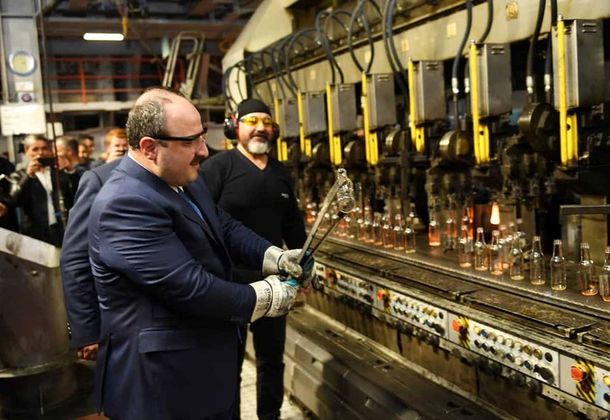 Sanayi ve Teknoloji Bakanı Varank, fabrikalarda inceleme yaptı