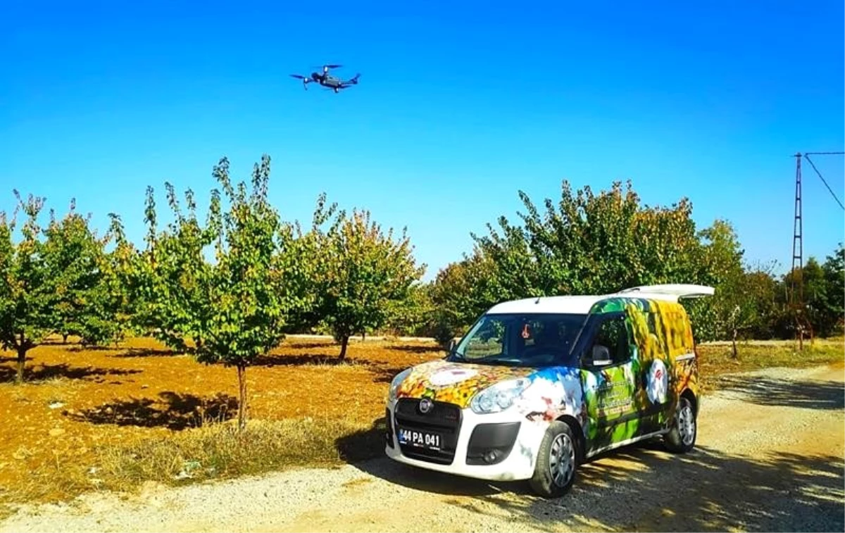 Tarım arazileri dron ile takip ediliyor