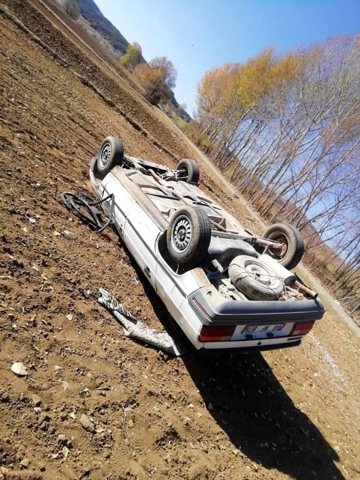 Yozgat\'ta trafik kazası 2 yaralı