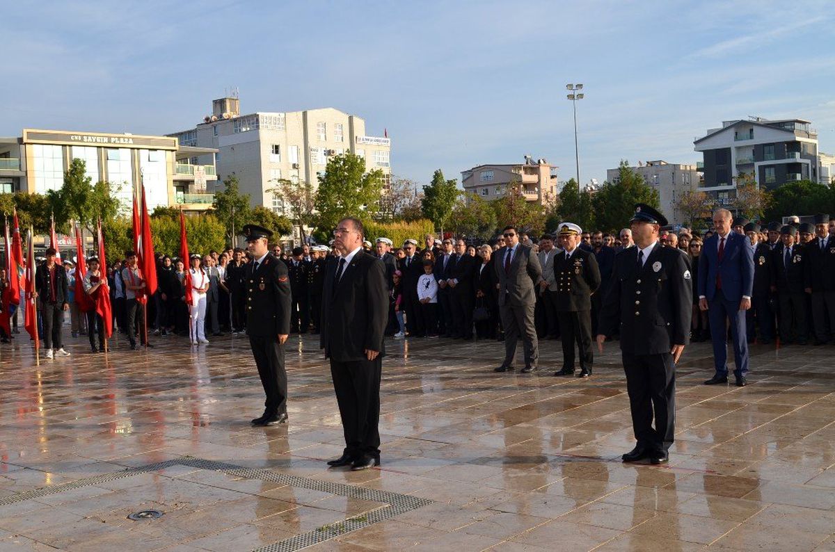 Atatürk, ebediyete intikalinin 81. yılında Didim\'de anıldı