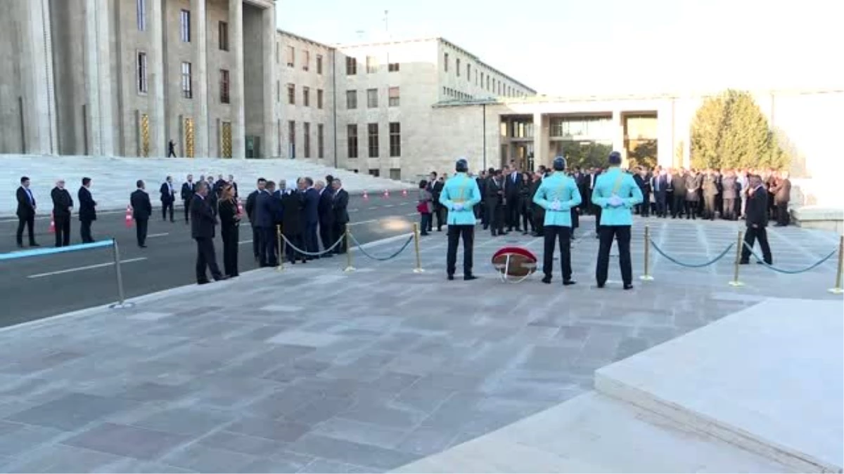 Atatürk\'ün ebediyete intikalinin 81\'inci yılı - Meclis Atatürk Anıtı\'nda anma töreni - TBMM