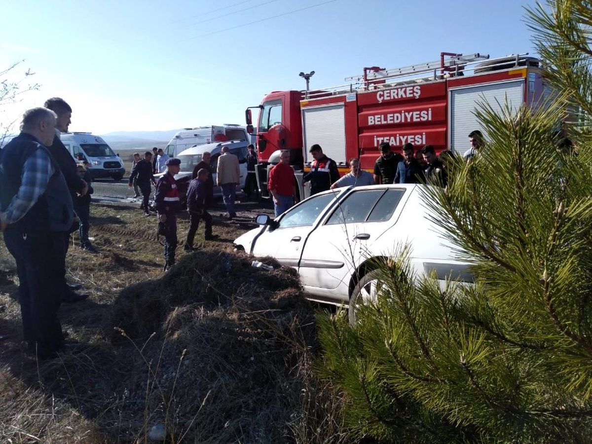 Çankırı\'da trafik kazası: 3 ölü