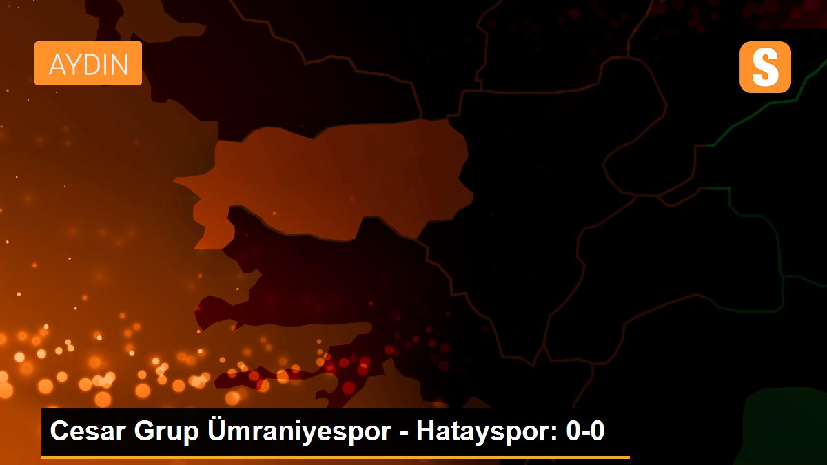 Cesar Grup Ümraniyespor - Hatayspor: 0-0