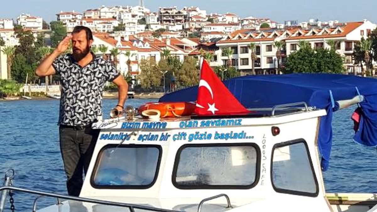 Datça\'da hayat durdu