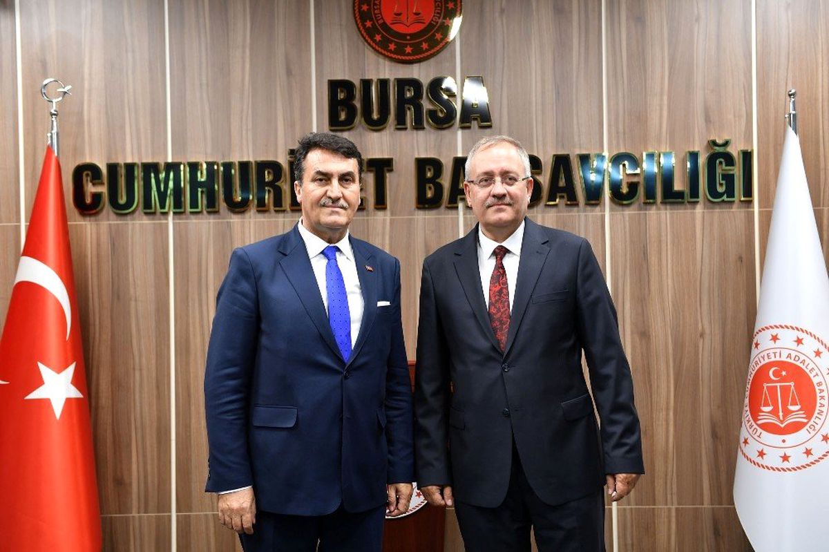 Dündar\'dan Başsavcı Şen\'e hayırlı olsun ziyareti
