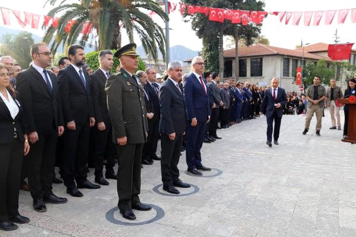 Gazi Mustafa Kemal Atatürk, Hatay\'da anıldı