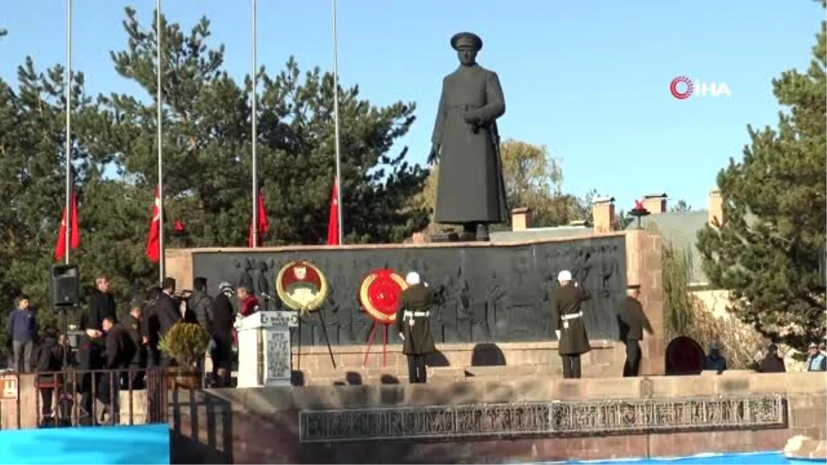 Gazi Mustafa Kemal Atatürk ölümünün 81. yıldönümünde Erzurum\'da anıldı