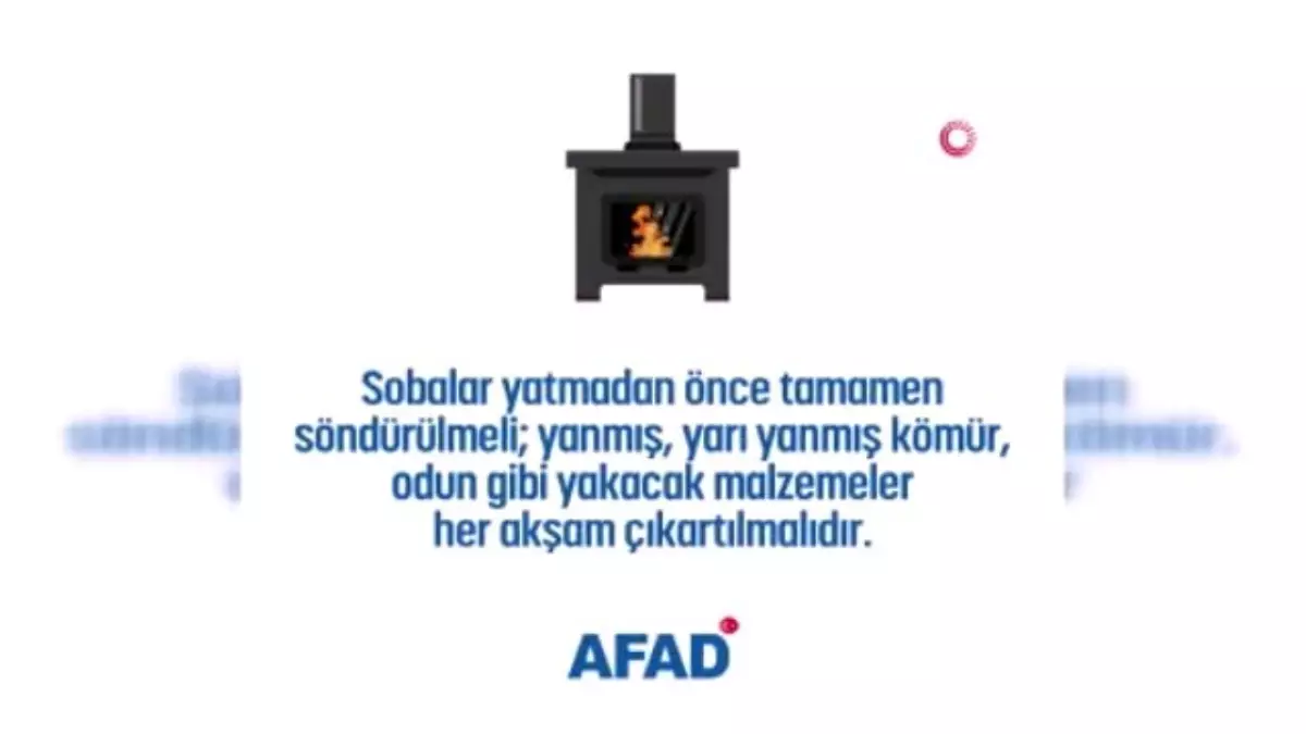 Kış kapıda: Soba zehirlenmelerine dikkat !