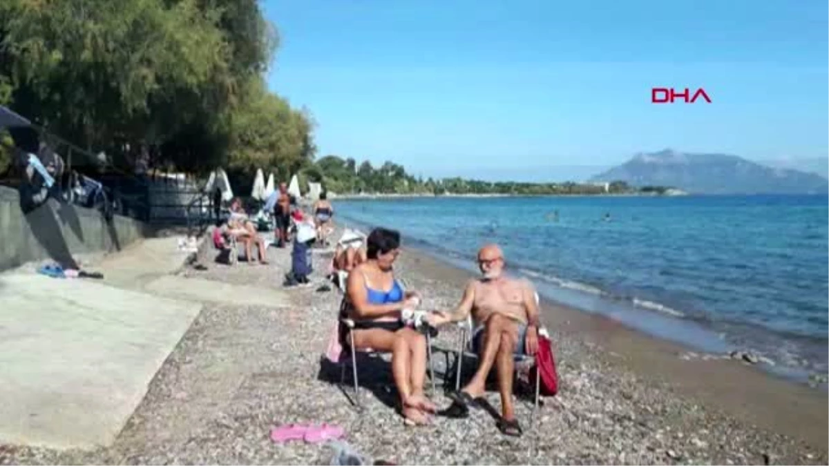 Marmaris ve datça\'da kasım ayında deniz keyfi -datça