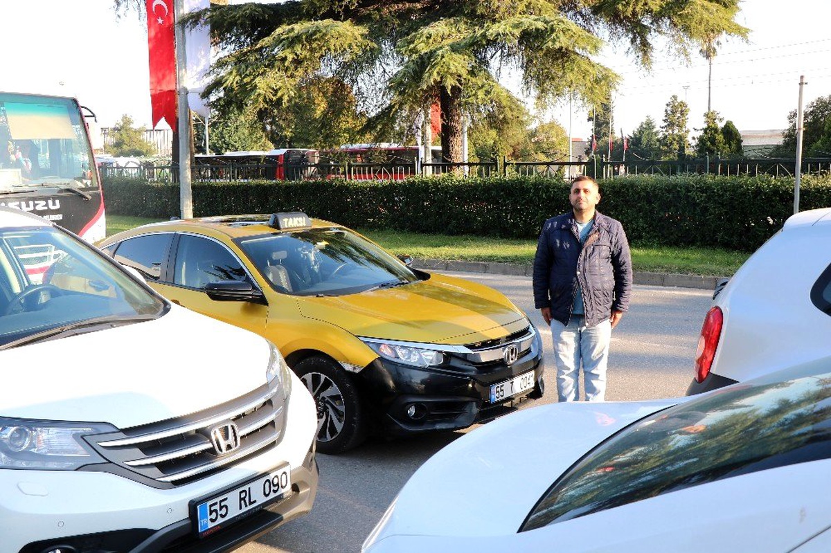 Samsun\'da hayat 1 dakikalığına durdu