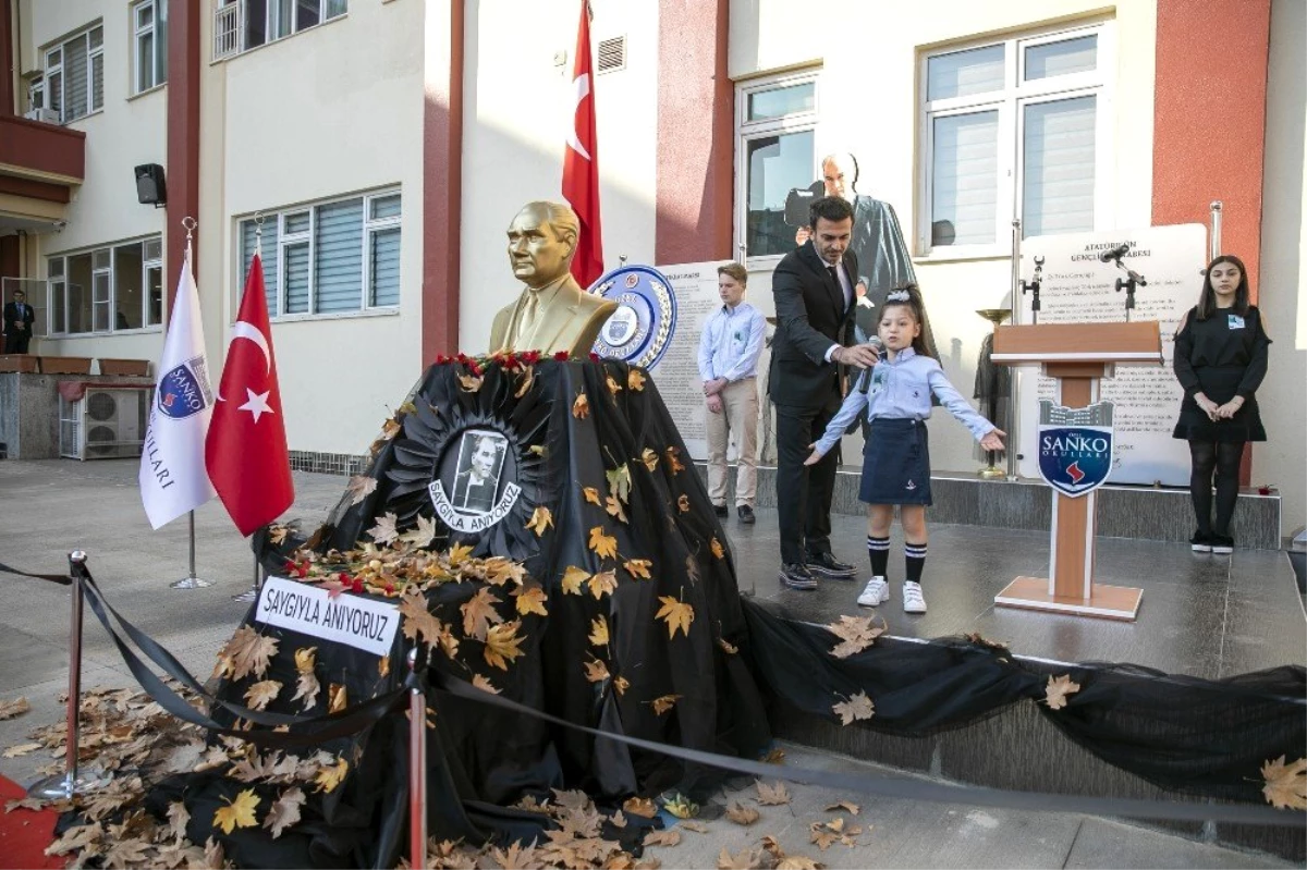 SANKO Okulları\'nda Atatürk anıldı