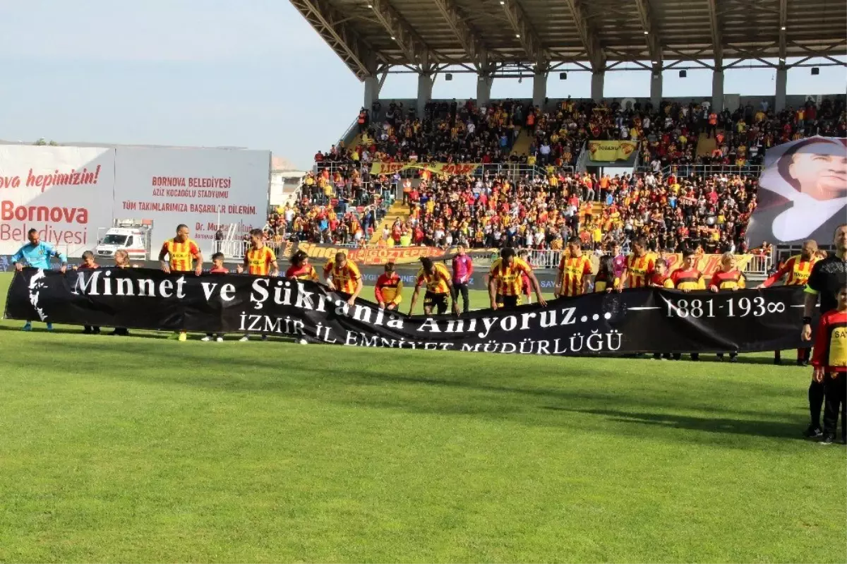 Süper Lig: Göztepe: 1 - Yeni Malatyaspor: 0 (İlk Yarı)