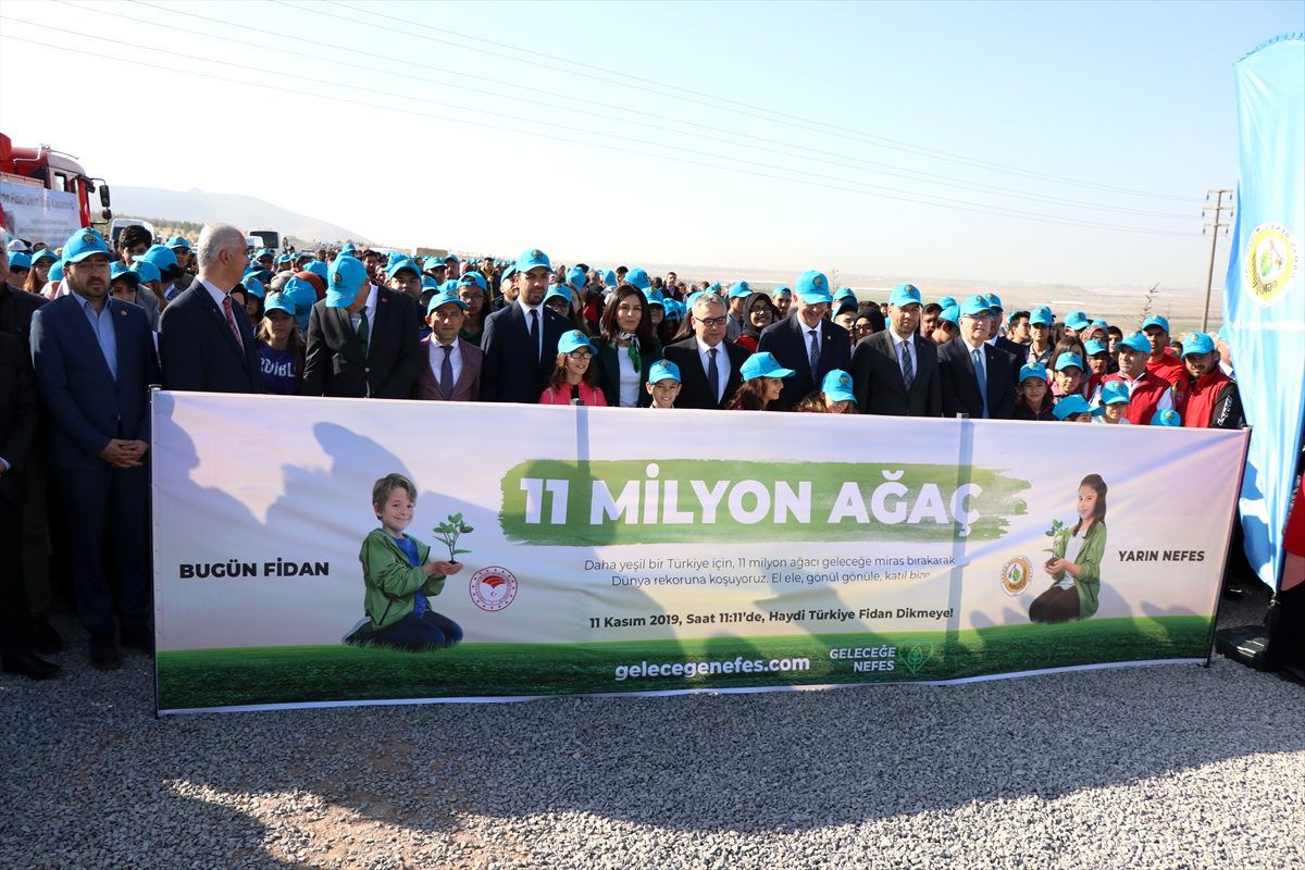 "11 Milyon Ağaç; Bugün Fidan, Yarın Nefes" programı