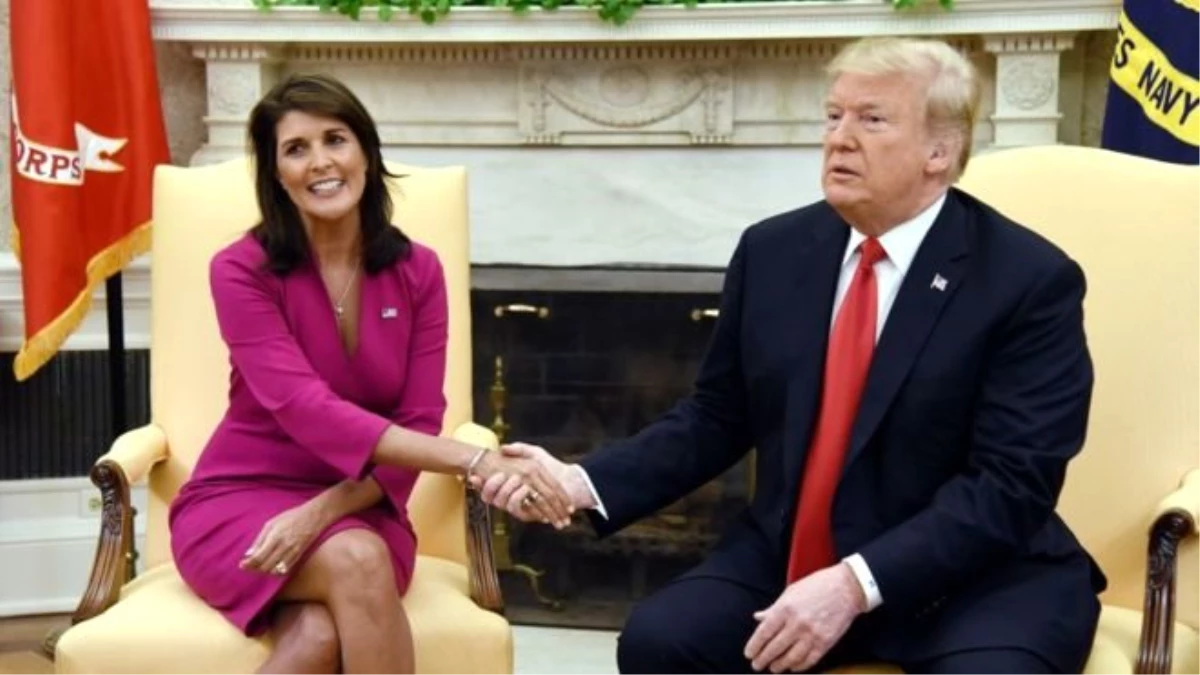 ABD\'nin eski BM Büyükelçisi Haley, yardımcılarından "Trump\'ı geçiştirme" tavsiyesi aldığını açıkladı