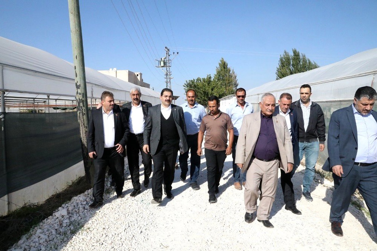 Canpolat kırsal mahallelerde incelemelerde bulundu