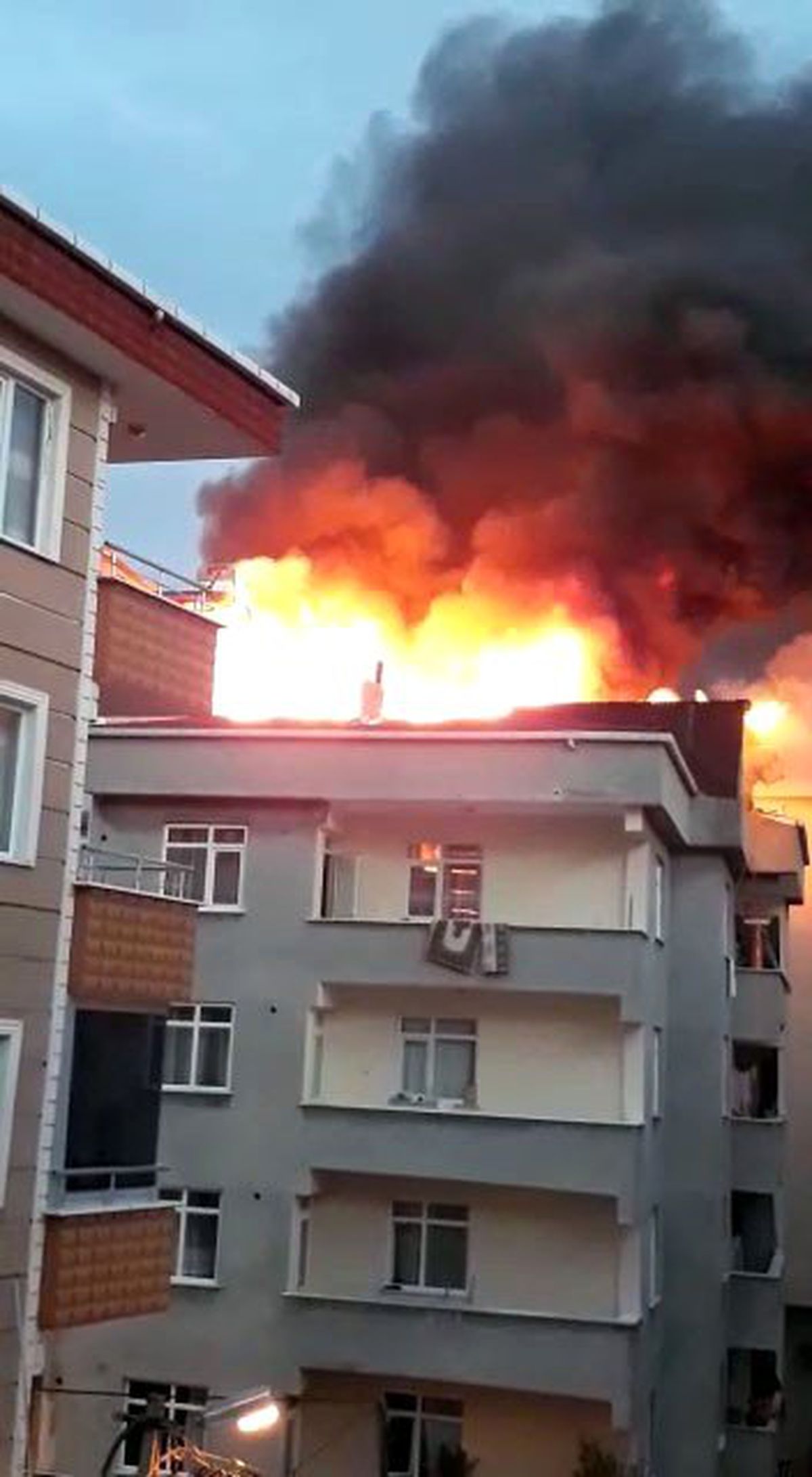 Esenyurt\'ta korku dolu anlar
