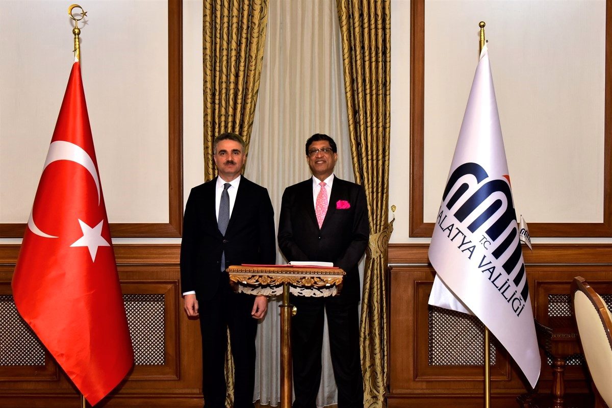 Hindistan\'ın Ankara Büyükelçisi Bhattacharyya, Malatya\'da