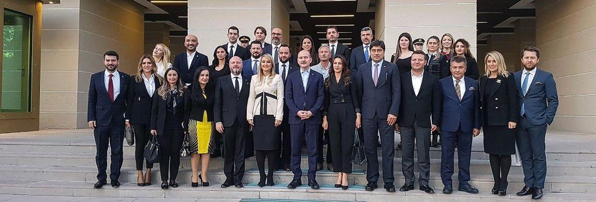İş dünyasından İçişleri Bakanı Soylu\'ya ziyaret